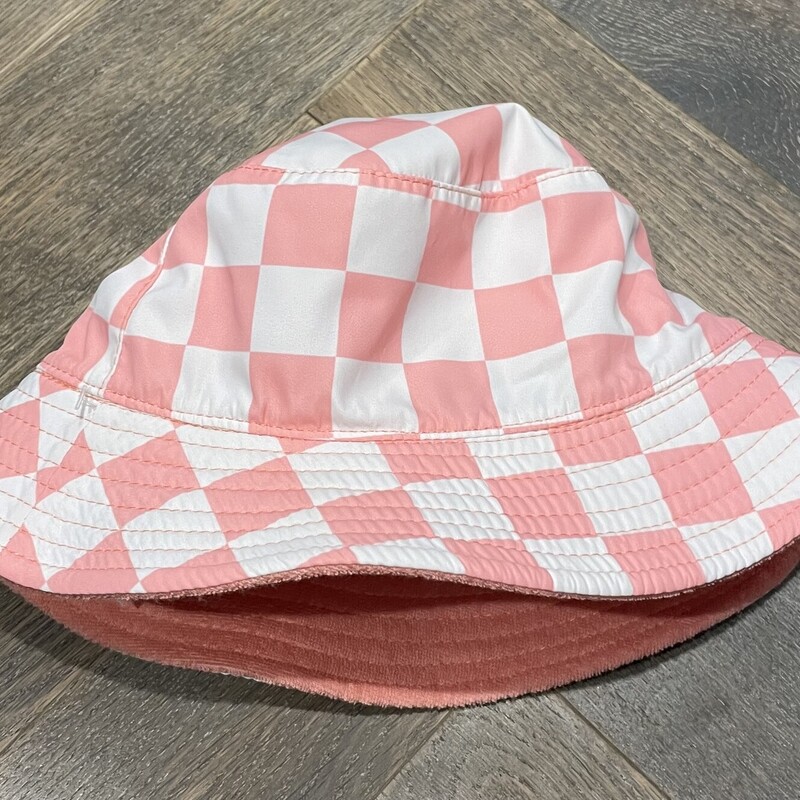 Headster Terry Bucket Hat, Coral, Size: 49-52CM<br />
Reversible<br />
NEW